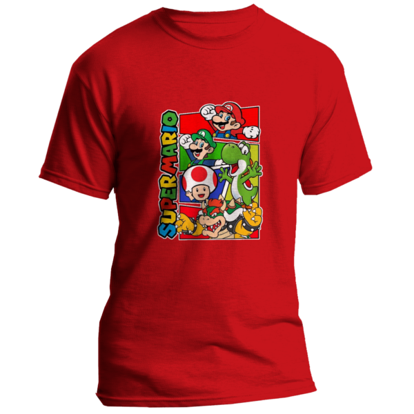 Camisa personalizada de mario bros